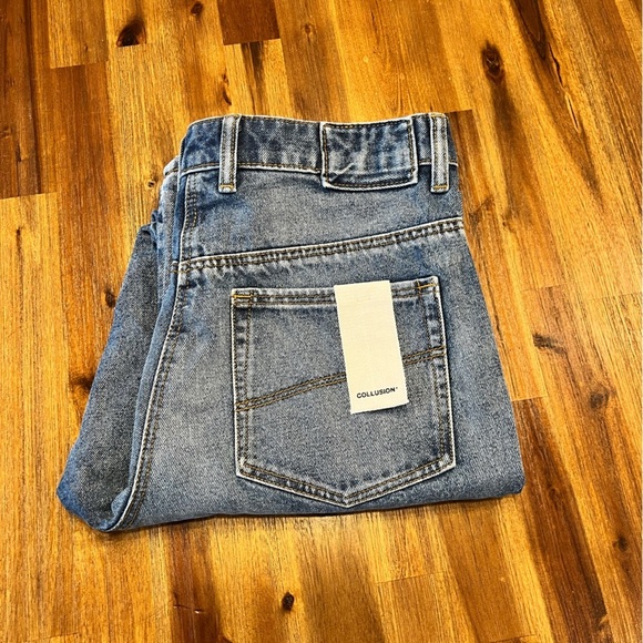 ASOS Collusion x005 Straight leg high rise jeans size 30 womens New with tags - Picture 6 of 13